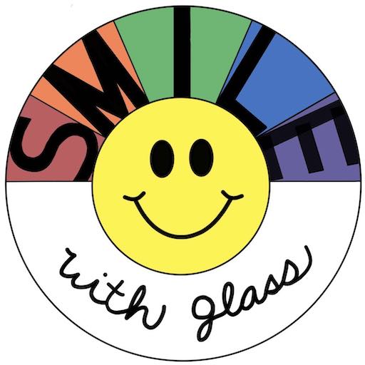 SMILE with glass